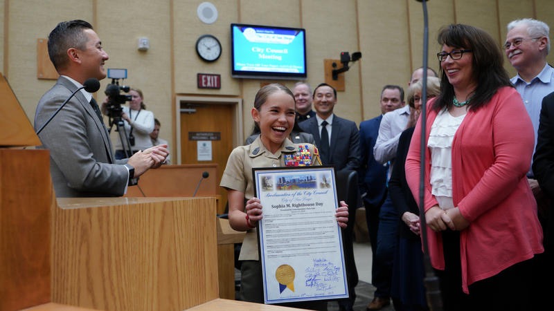 Sophia M. Righthouse Day proclaimed in light of fire rescue
