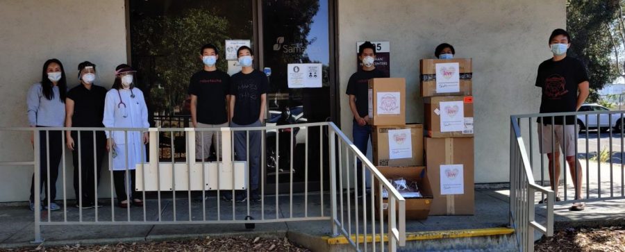 FTC robotics teams print face shields, deliver to hospitals