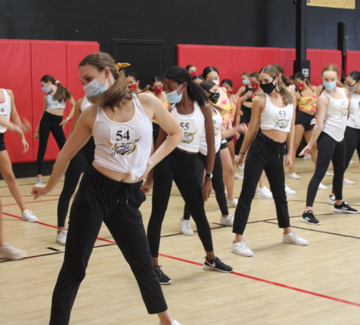 Dance Troupe reconnects with team at WCE Convention