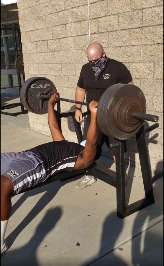 Tobin breaks school weightlifting records