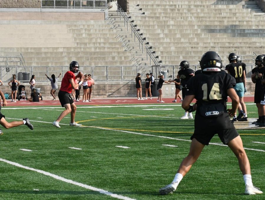 Football prepares for home game against Mater Dei