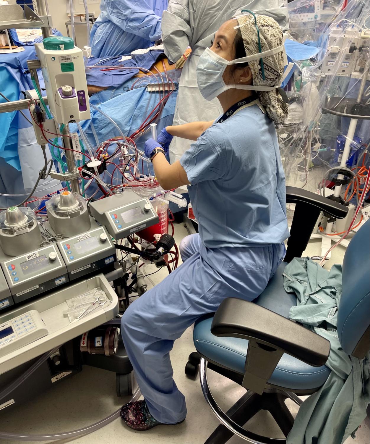Ly saves patients as perfusionist The Nexus Ly saves patients as perfusionist The Nexus