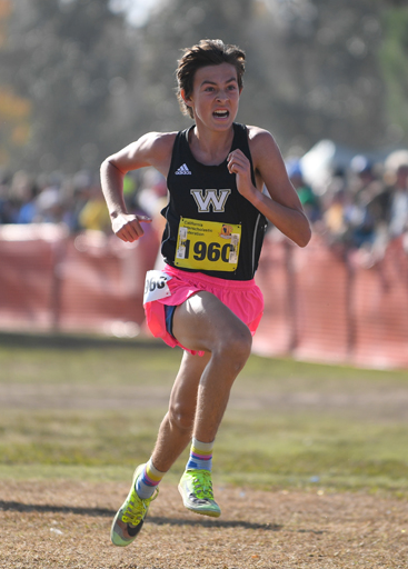 Adrian Welton (11) ran 3.1 miles at CIF states, Nov. 26. Welton had the fastest race time on the team and placed 24th out of 180 runners. 
