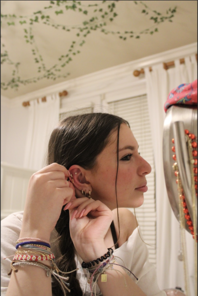 Vinnicks 12 ear piercings reflect style, personality