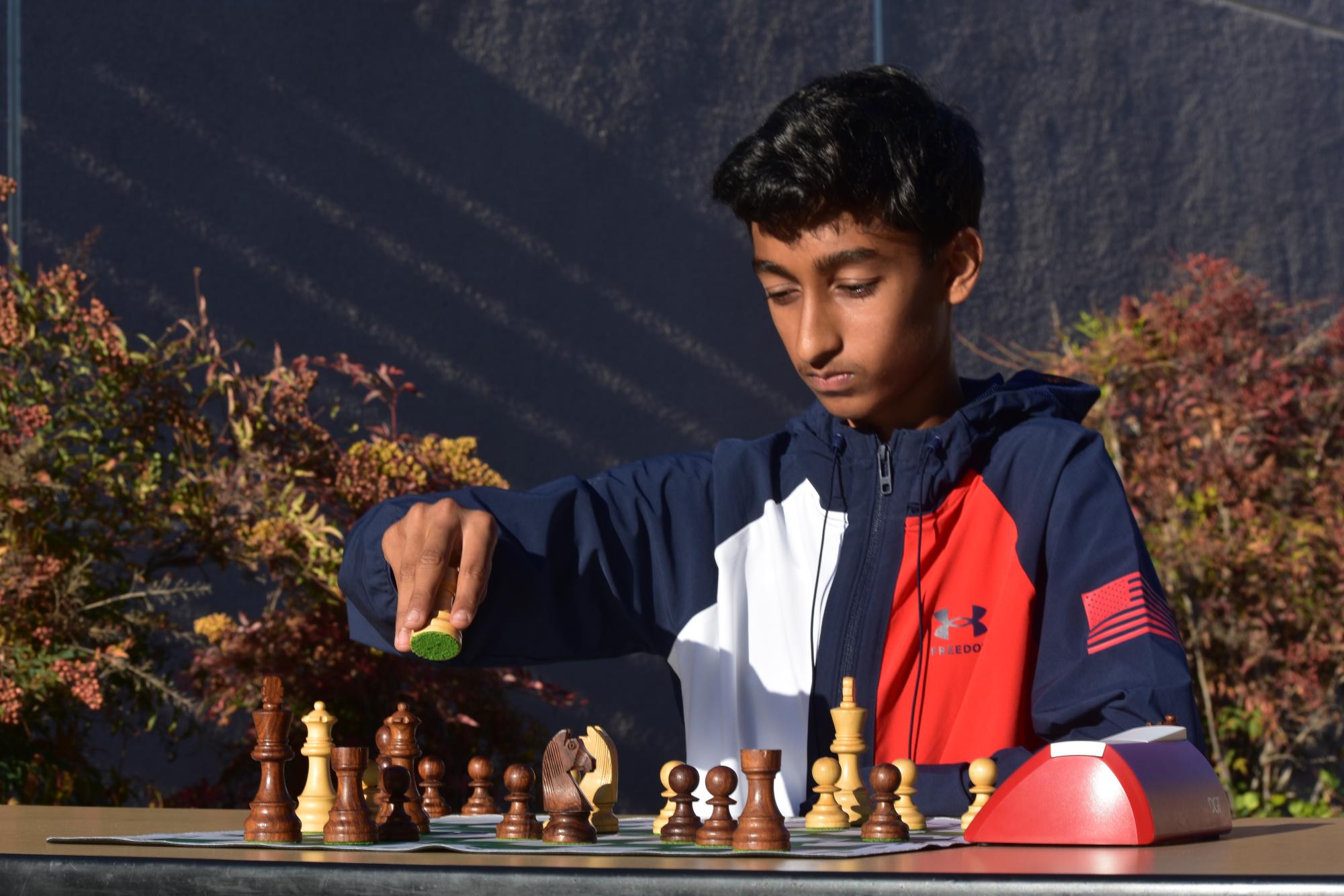 Maheshwari dominates the chess board, rises to 56th place in California