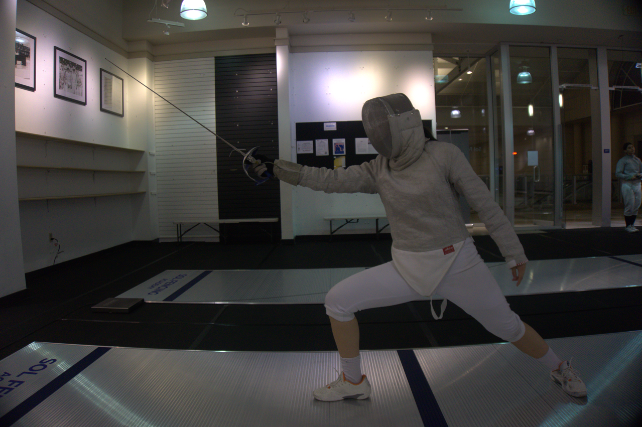 Sun, Liu take on regionals, found Fencing Club